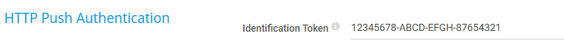 HTTP Push Authentication